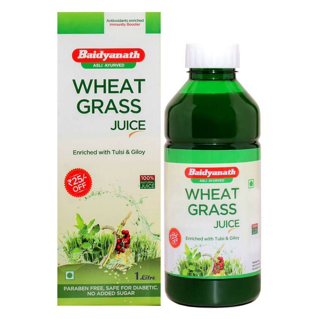 Baidyanath Jhansi Wheat Grass Juice - 1 ltr / 1000 ML
