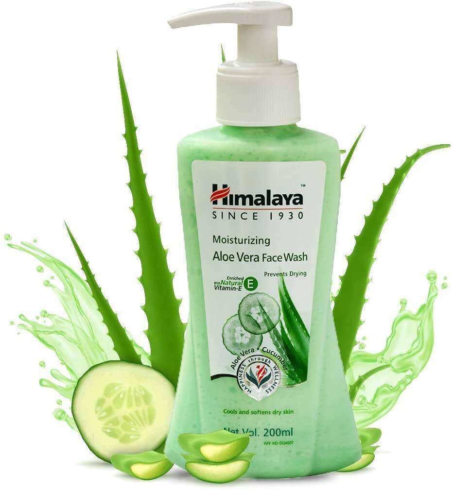 Himalaya Herbals Moisturizing Aloe Vera Face Wash