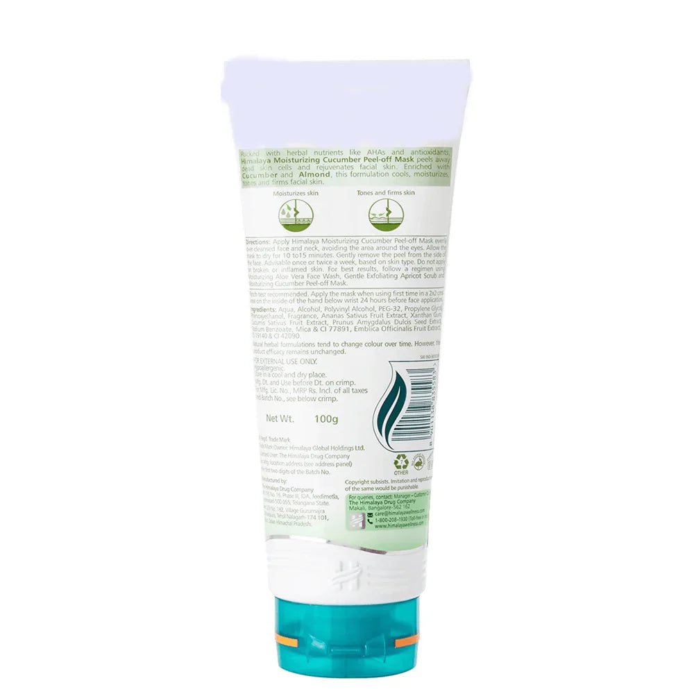 Himalaya Moisturizing Cucumber Peel-Off Mask