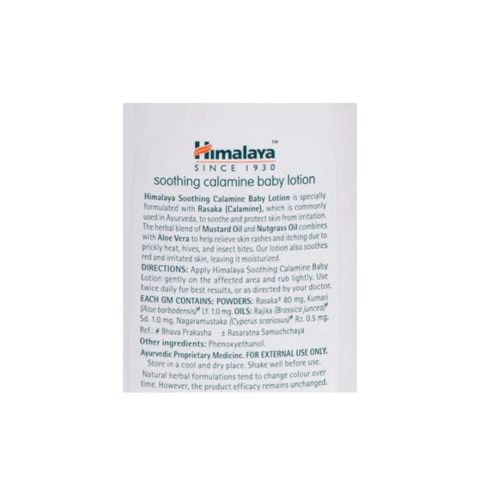 Himalaya Soothing Calamine Baby Lotion
