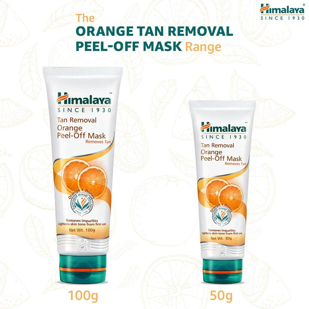 Himalaya Herbals Tan Removal Orange Peel-Off Mask