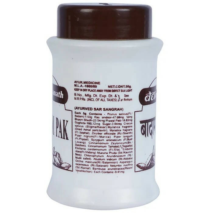 Baidyanath Jhansi Badam Pak - 50 GM