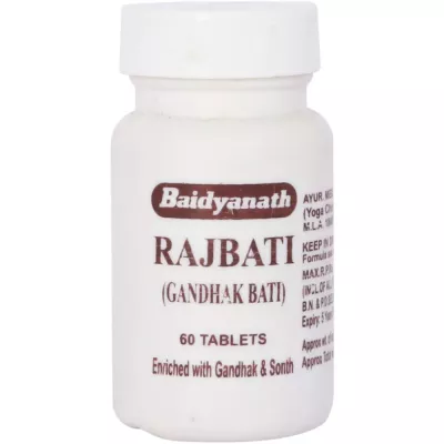 Baidyanath Raj Bati (Gandhak Bati) - 60 Tabs