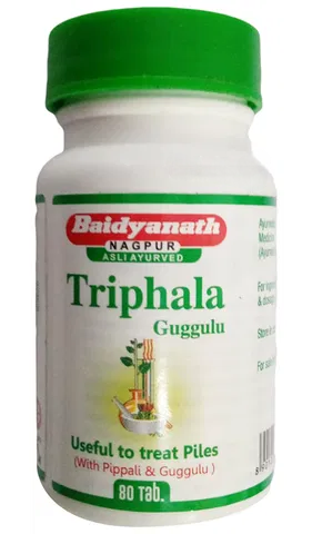 Baidyanath Nagpur Triphala Guggulu - 80 Tabs