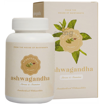 Baidyanath Jhansi Ayuvedant Ashwagandha Tablets - 60 Tabs