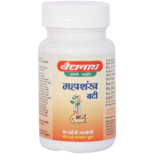 Baidyanath Jhansi Mahashankh Bati - 40 Tabs