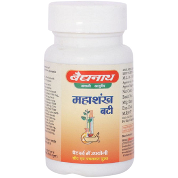 Baidyanath Jhansi Mahashankh Bati - 40 Tabs