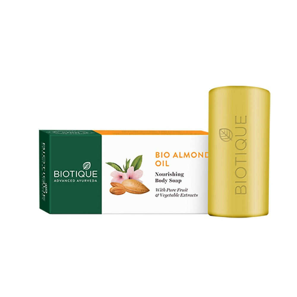 Biotique Bio Almond Oil Nourishing Bathing Bar - 150 GM