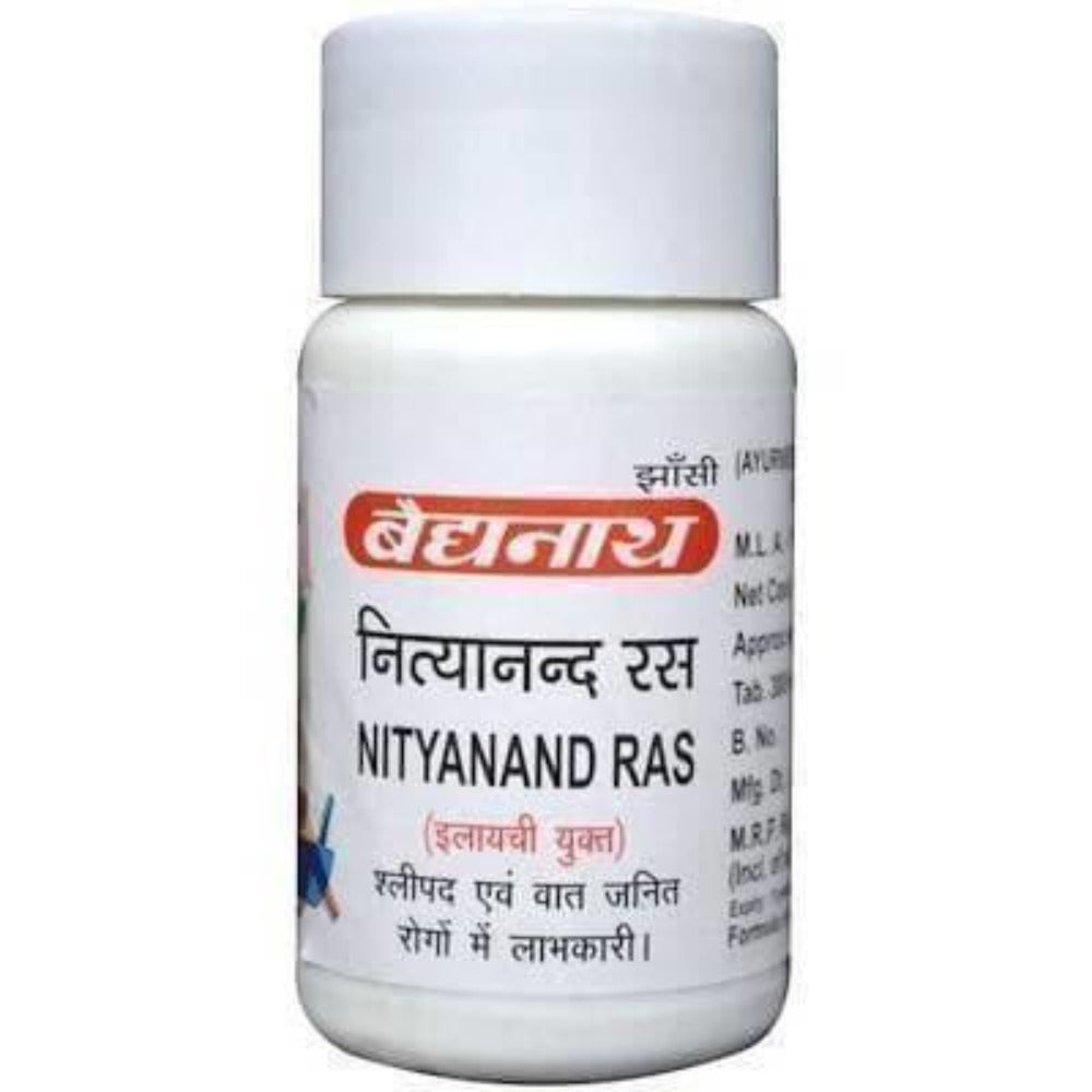 Baidyanath Jhansi Nityanand Ras - 40 Tabs
