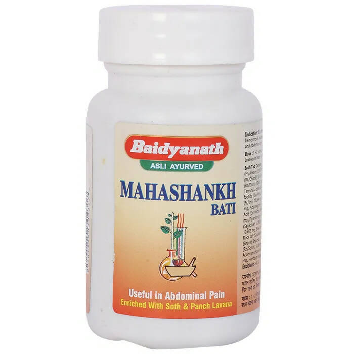 Baidyanath Jhansi Mahashankh Bati - 40 Tabs