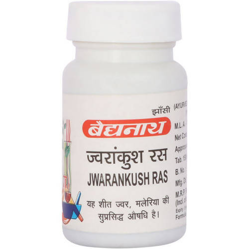 Baidyanath Jhansi Jwarankush Ras Tablets - 80 Tabs