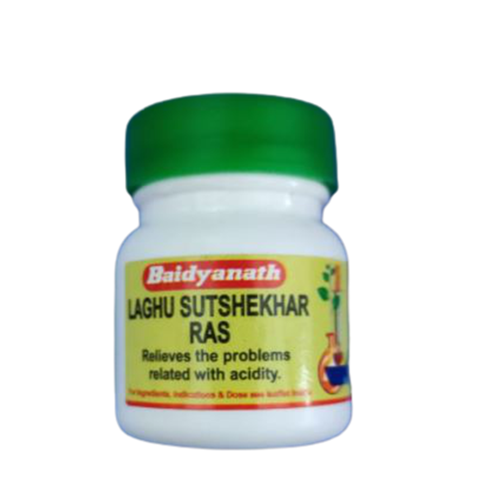 Baidyanath Laghu Sutshekhar Tablets - 40 Tabs