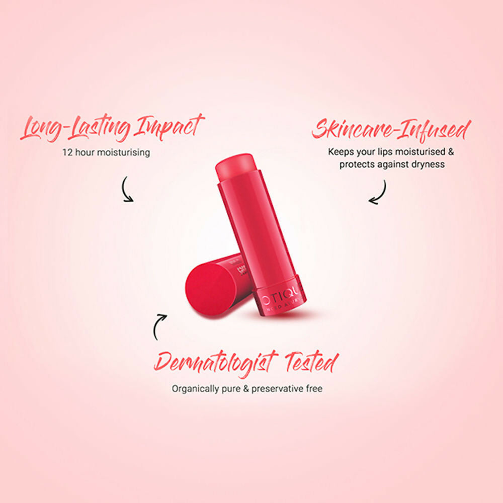 Biotique Lipshine Lip Balm SPF 20 - Plum - 4 GM