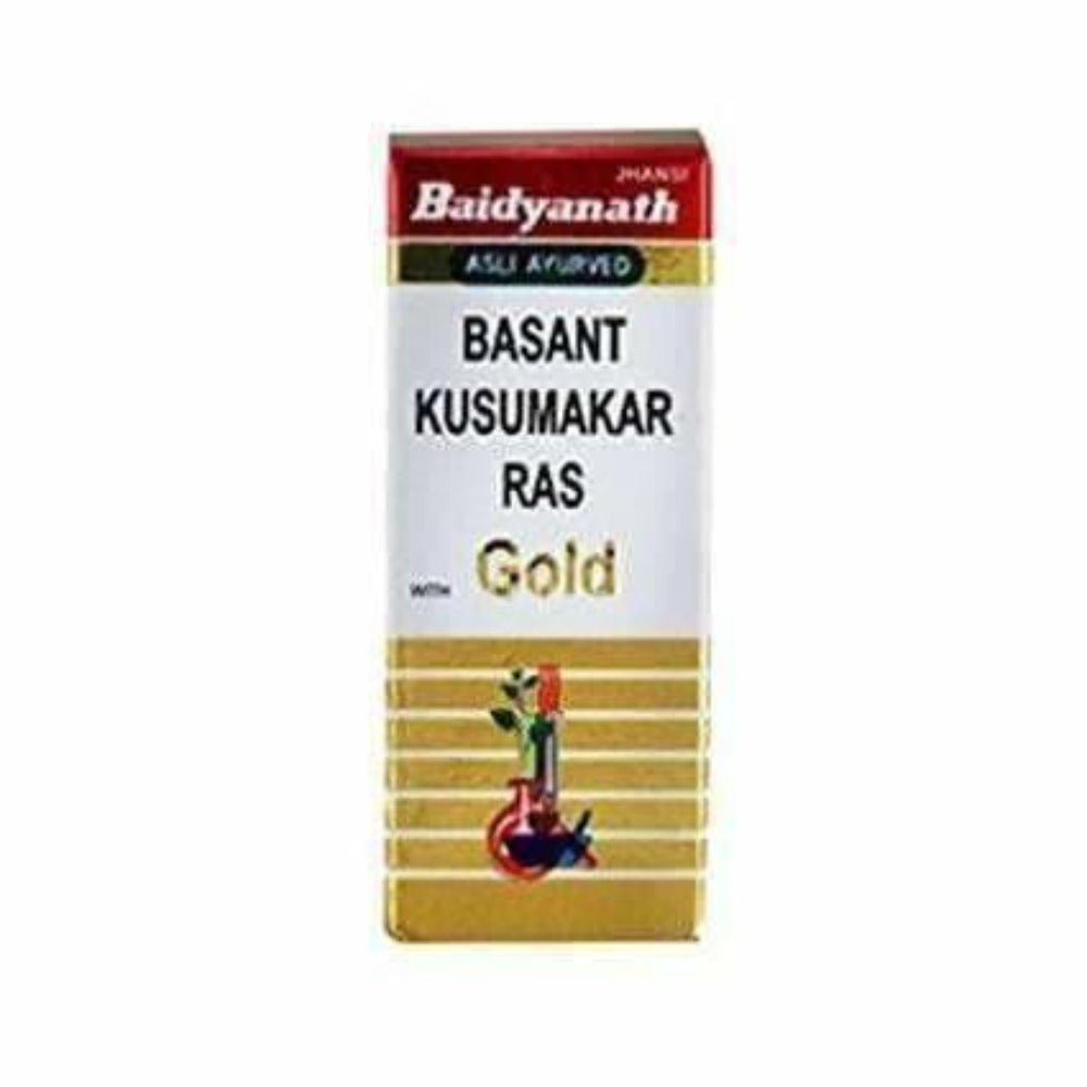 Baidyanath Jhansi Basant Kusumakar Ras Gold - 25 Tabs