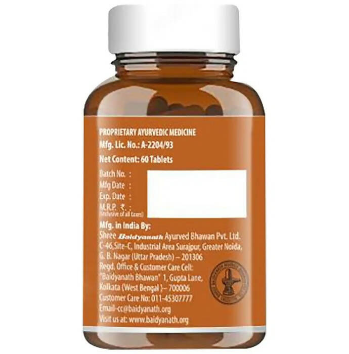 Baidyanath Kolkata Shatavari Tablets - 60 Tabs