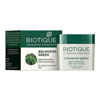 Biotique Bio Winter Green Spot Correcting Anti Acne Cream - 15 GM