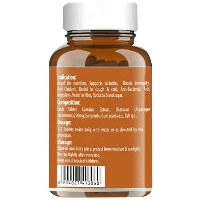 Baidyanath Kolkata Shatavari Tablets - 60 Tabs