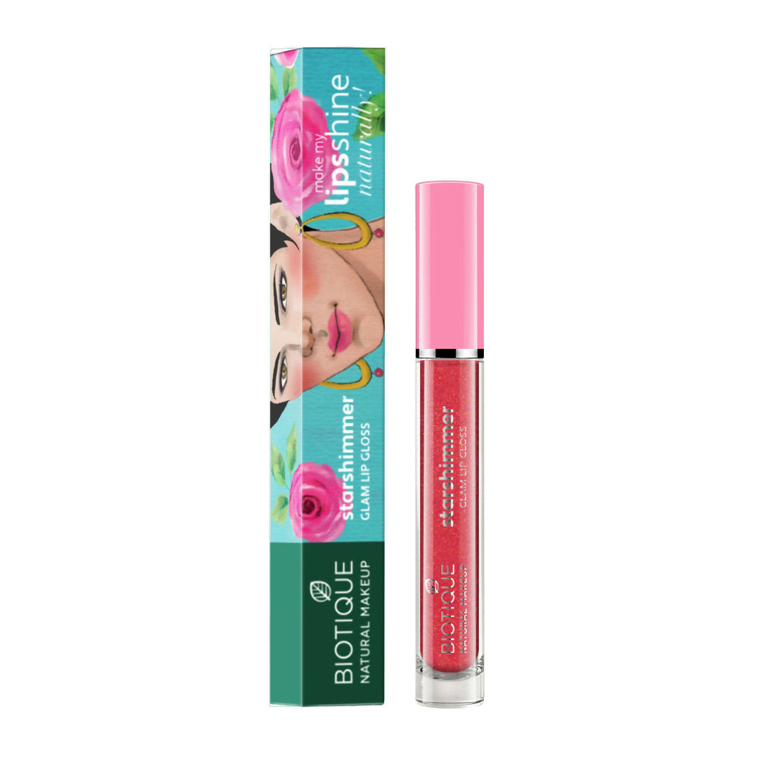 Biotique Starshimmer Glam Lip Gloss - Butterfly Wings - 3 5 ML