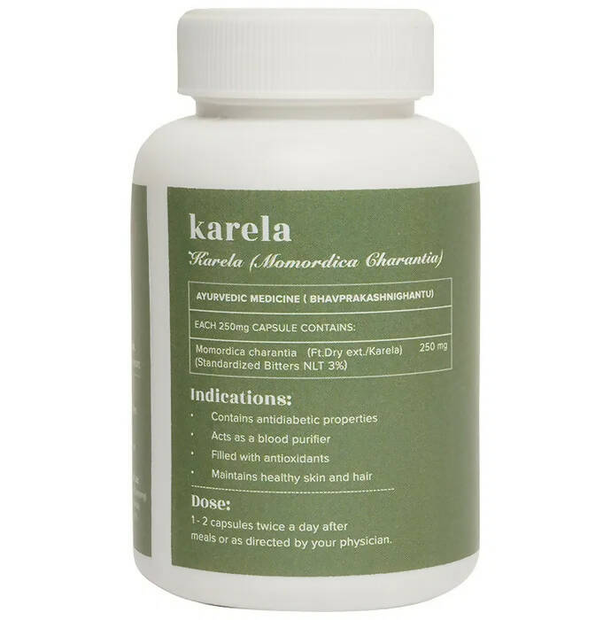 Baidyanath Jhansi Ayurvedant Karela Capsules - 60 Caps