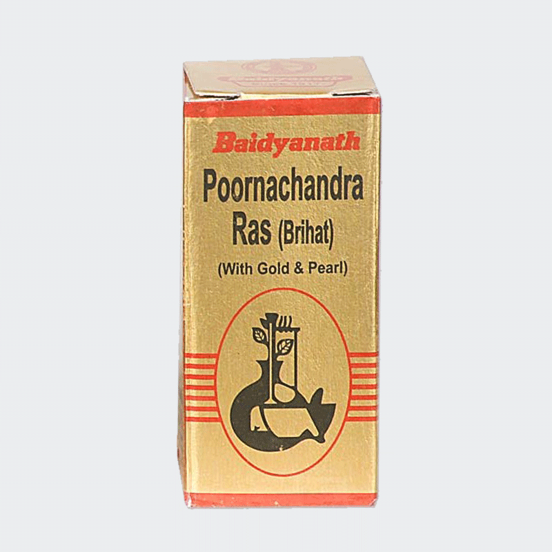 Baidyanath Poorna Chandra Ras (Brihat) Tablets - 25 Tabs