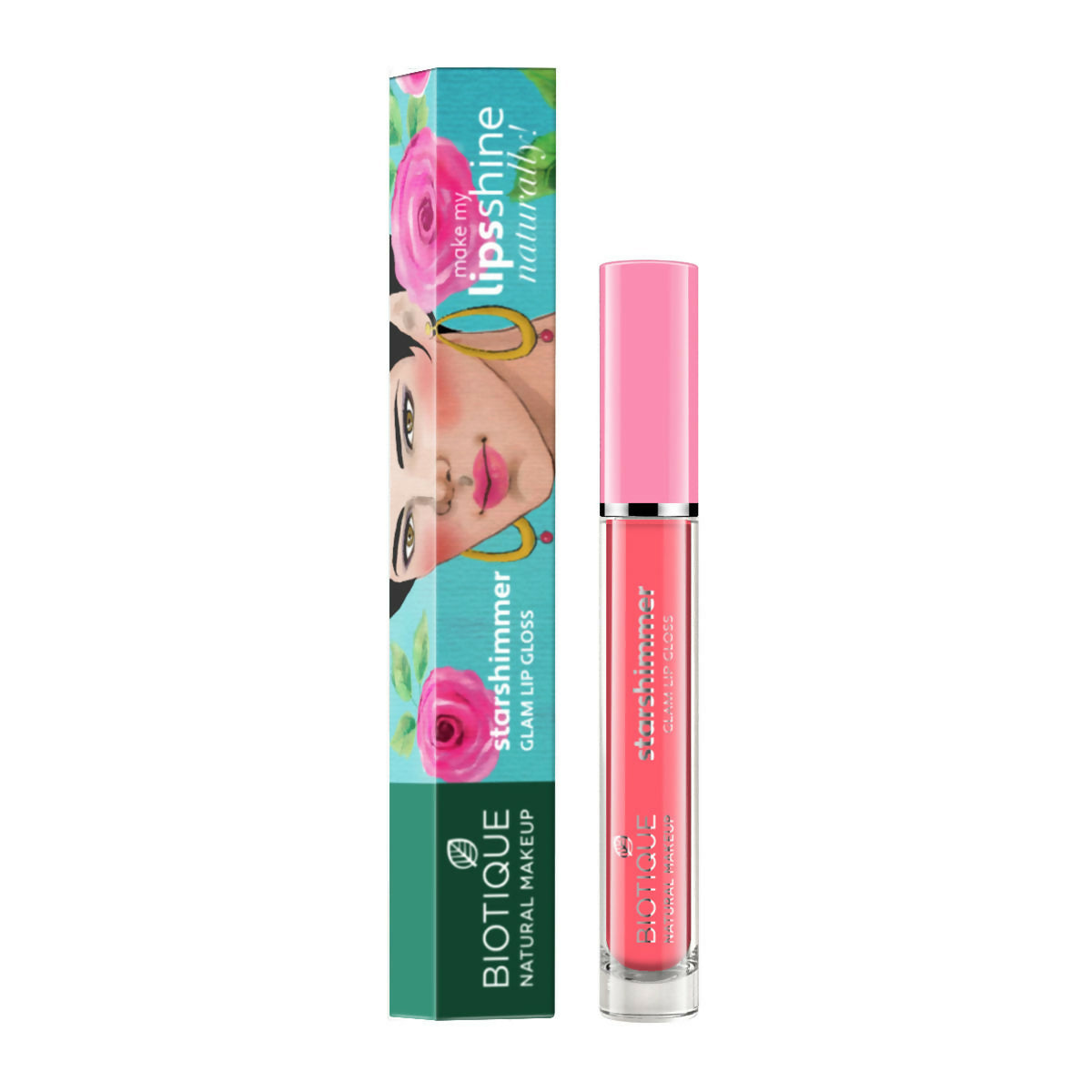 Biotique Starshimmer Glam Lip Gloss - Heart Stopper - 3.5 ML