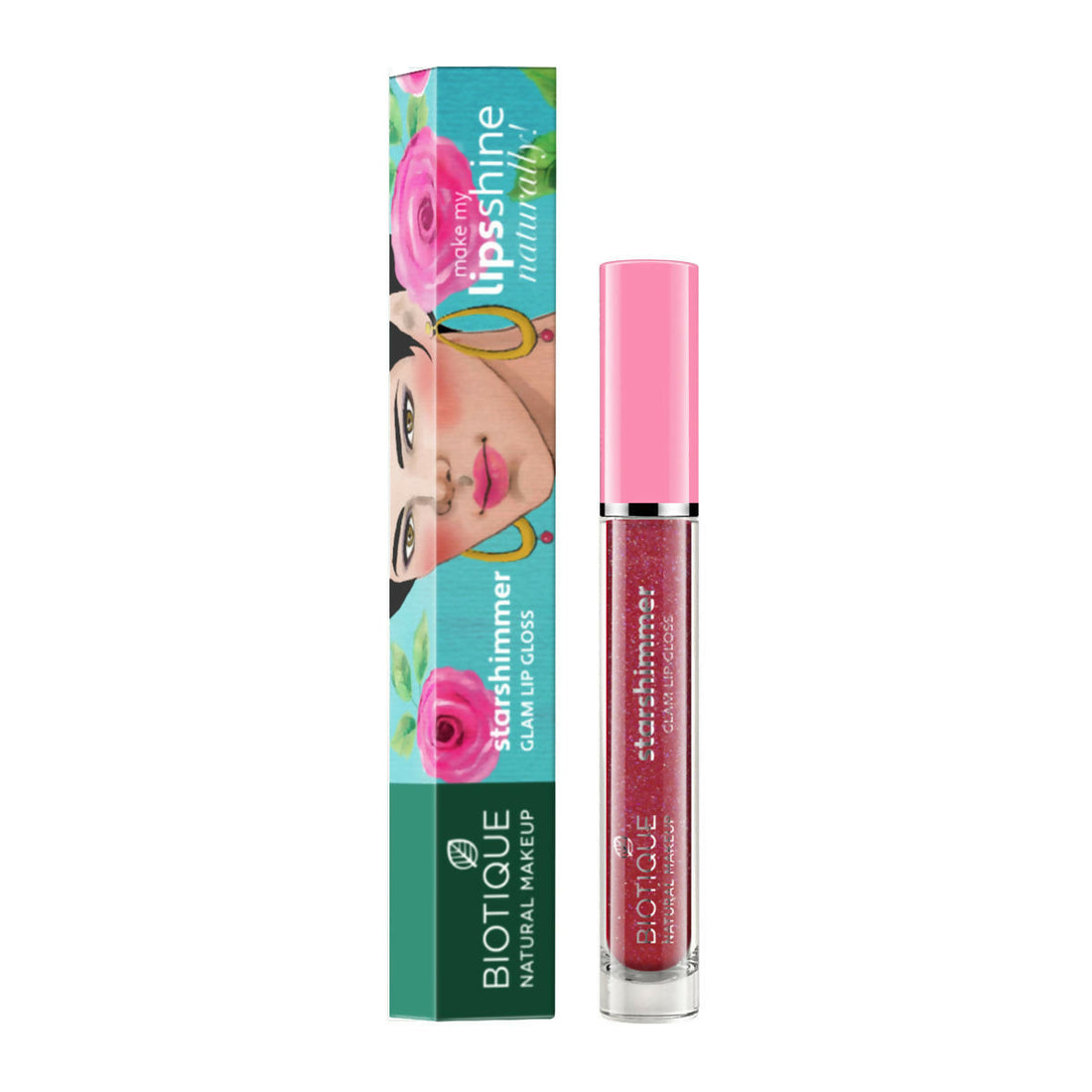 Biotique Starshimmer Glam Lip Gloss - Daring Desire - 3 5 ML