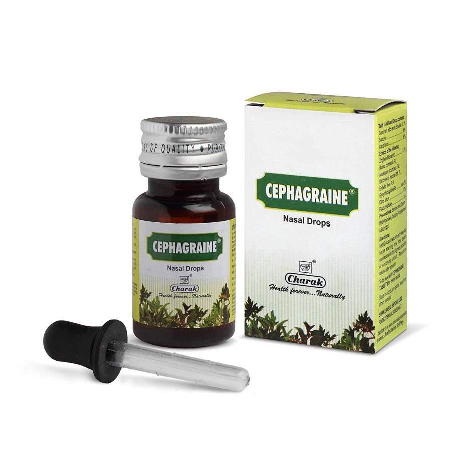 Charak Cephagraine Nasal Drops