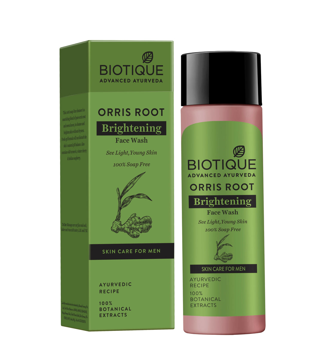 Biotique Bio Orris Root Brightening Face Wash For Men - 120 ML