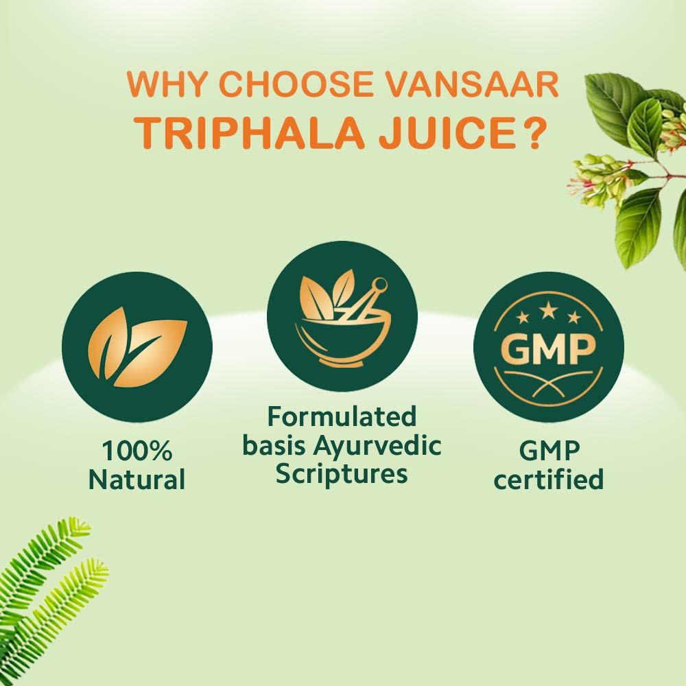 Baidyanath Vansaar Triphala Juice - 1 L
