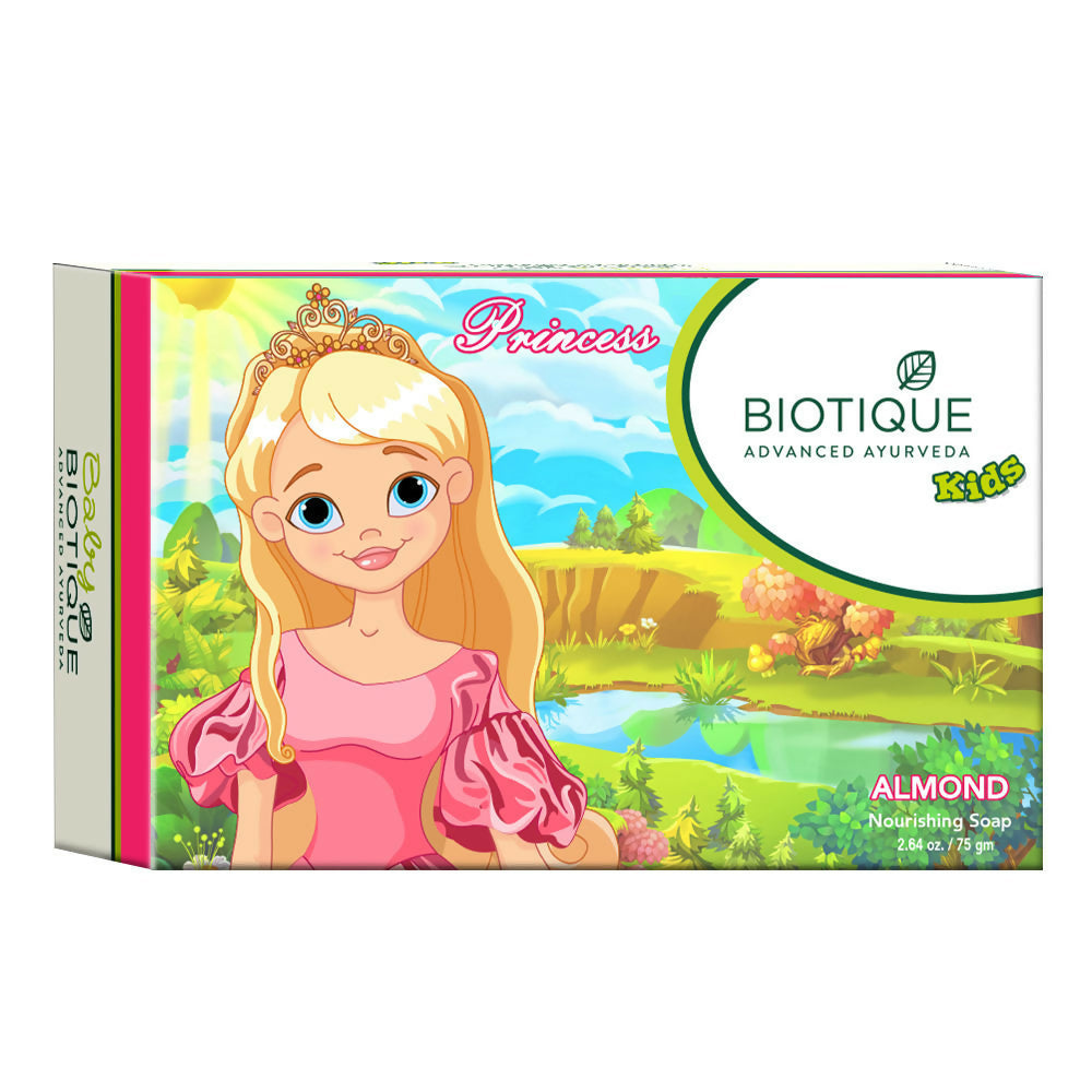 Biotique Disney Princess Almond Nourishing Soap - 75 GM