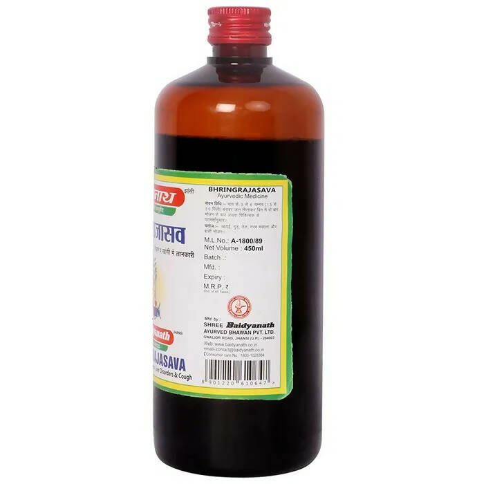 Baidyanath Jhansi Bhringrajasava - 450 ML