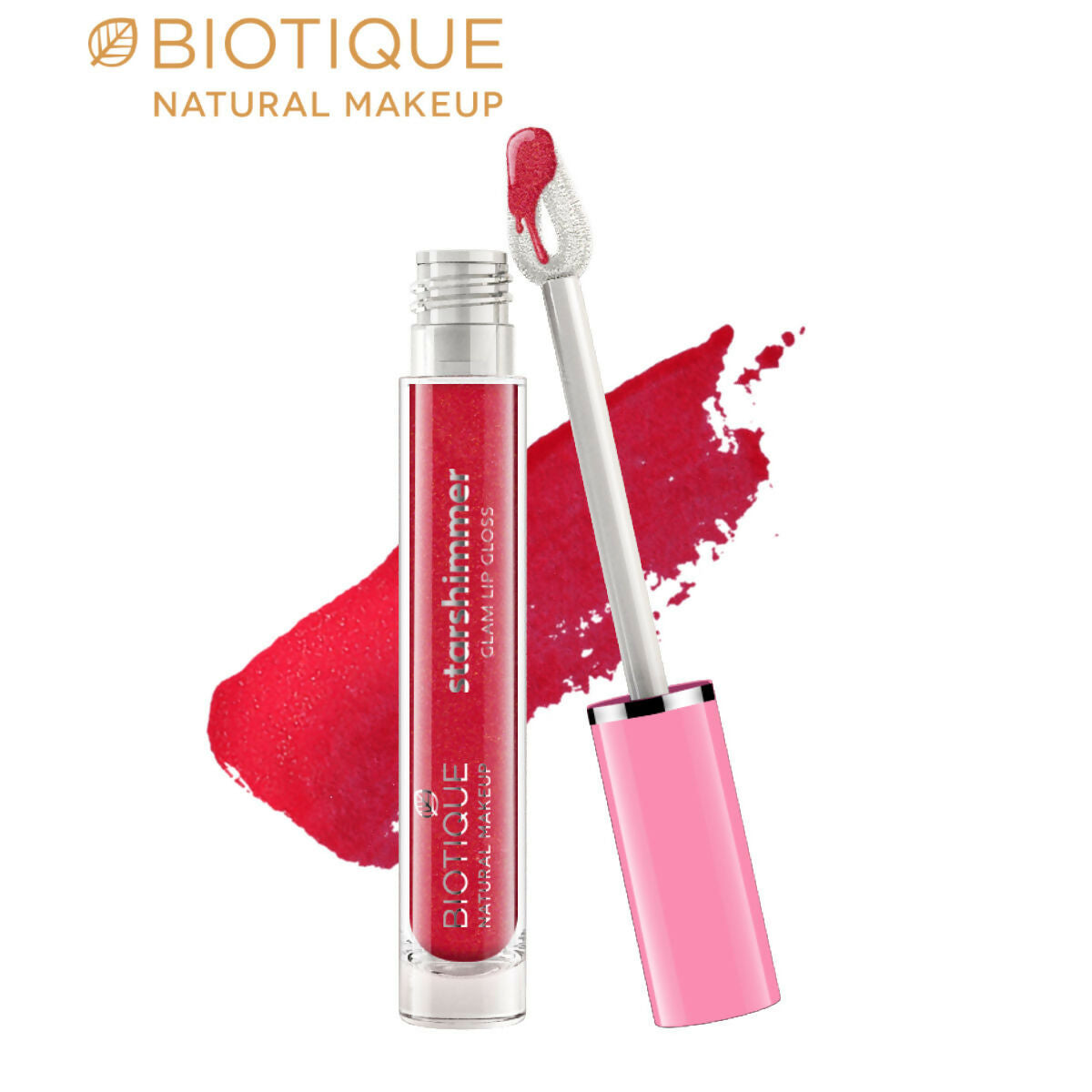 Biotique Starshimmer Glam Lip Gloss - Just Kissed-PI31 - 3.5 ML