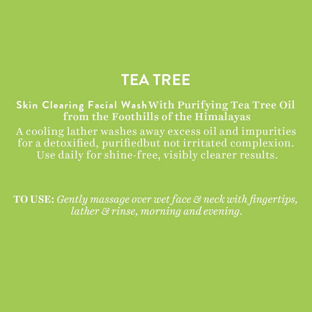 Biotique Advanced Organics Tea Tree Skin Clearing Facial Wash - 150 ML
