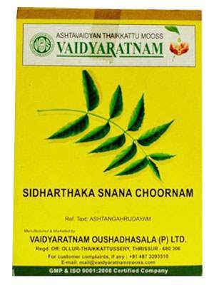 Vaidyaratnam Sidharthakasnana Choornam