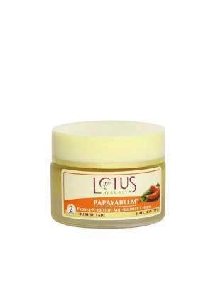 Buy Lotus Herbals Papayablem Papaya N Saffron Anti Blemish Creme