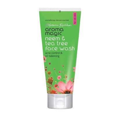 Buy Aroma Magic Neem and Tea Tree Face Wash [ Acne Control and Oil Balancing ] online usa [ USA ] 