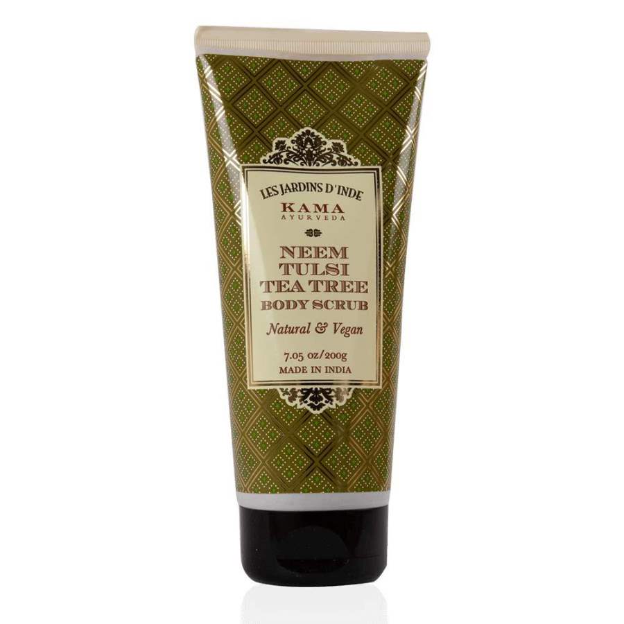 Buy Kama Ayurveda Neem Tulsi Tea Tree Body Scrub, 6.7 Fl Oz