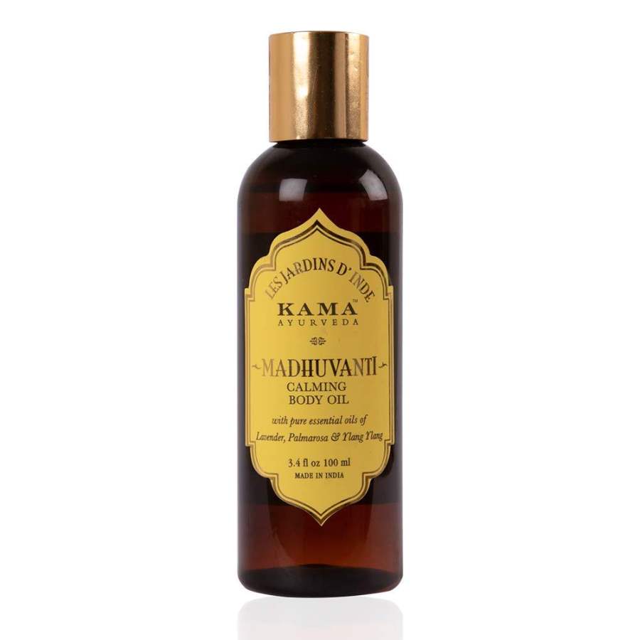 Buy Kama Ayurveda Madhuvanti Calming Massage Oil with Pure Essential Oils, 3.4 Fl Oz online usa [ US ] 