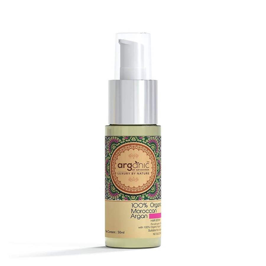 Buy Aaryanveda Arganic Moroccan Argan Hair Serum