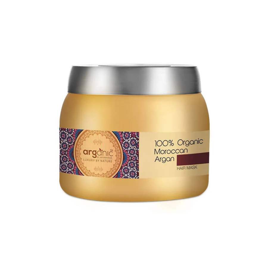 Buy Aaryanveda Aganic 100% Moroccan Argan Hair Mask online usa [ USA ] 