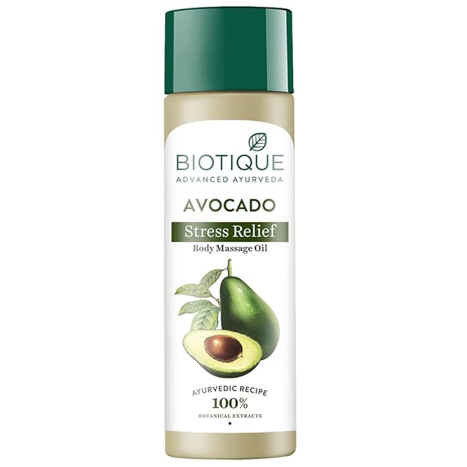 Buy Biotique Avocado Stress Relief Body Massage Oil online usa [ USA ] 