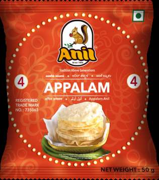 Buy Anil Appalam - 4No 