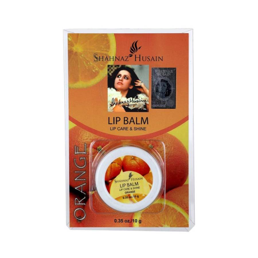 Buy Shahnaz Husain Lip Balm Lip Care & Shine (Orange) online usa [ USA ] 