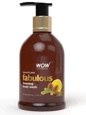 Buy WOW Skin Science Brown Lemon & Pine Foaming Body Wash online usa [ USA ] 