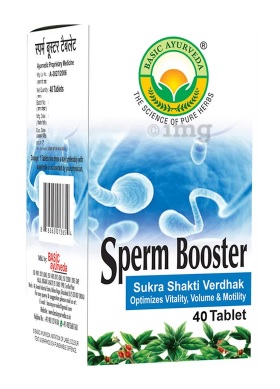 Buy Basic Ayurveda Sperm Booster Tablets