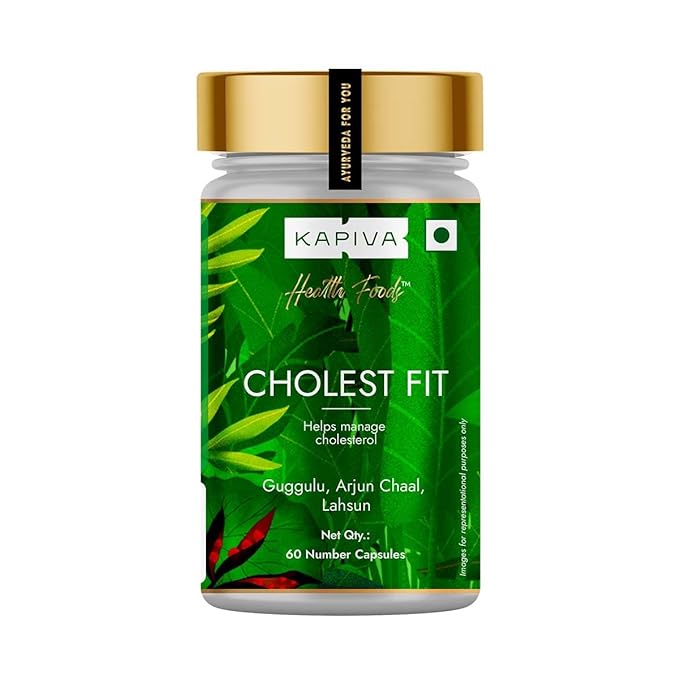 Buy Kapiva 100% Natural Cholest Fit Capsules