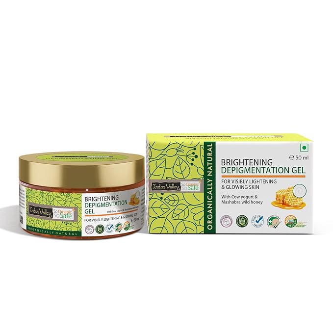 Buy Indus valley Cow Yogurt & Honey Skin Lightening & Brightening Depigentation Gel 