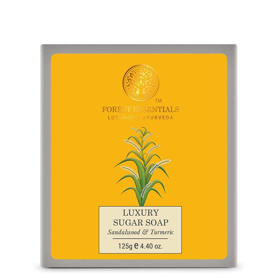 Buy Forest Essentials Luxury Sugar Soap Sandalwood & Turmeric  online usa [ US ] 