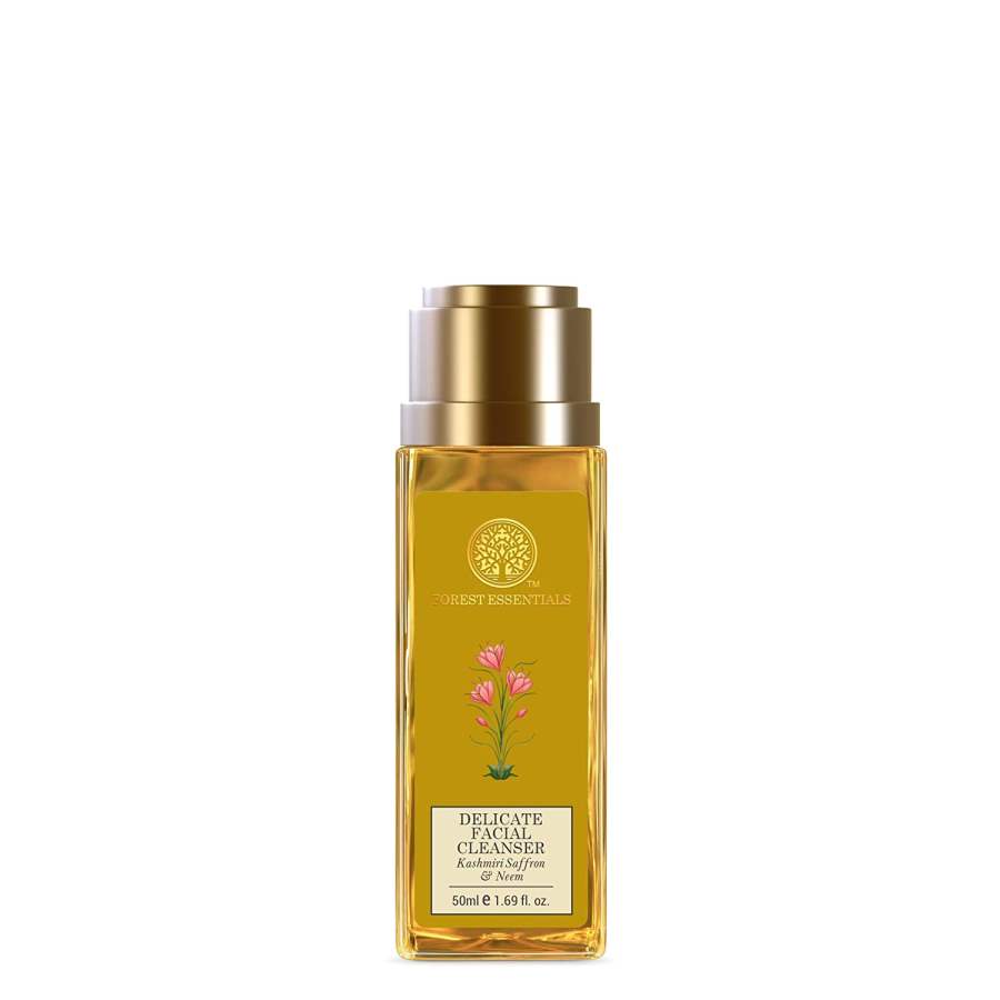 Buy Forest Essentials Delicate Facial Cleanser Kashmiri Saffron & Neem online usa [ USA ] 