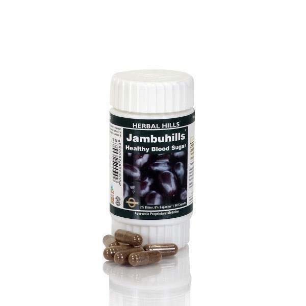 Buy Herbal Hills Jambuhills Capsules for Healthy Blood Sugar